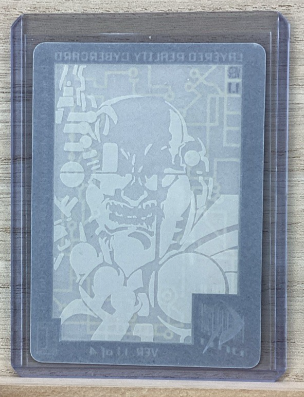 1993 Q Unit Layered Reality Cybercard Promos 1.1