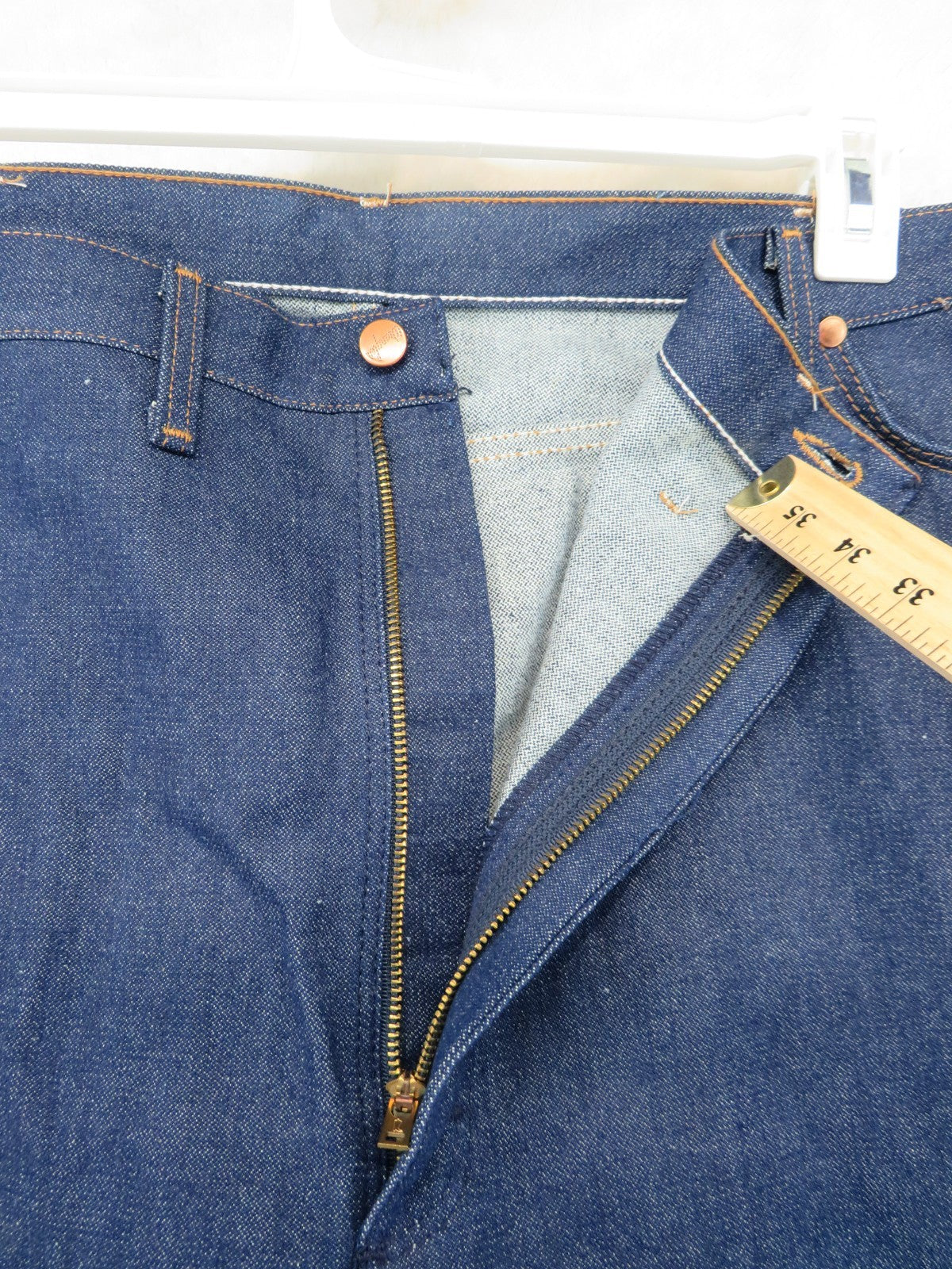 Wrangler Pro Rodeo Cowboy Cut Blue Jean 46x34 Original Fit 100% Cotton 13MWZ