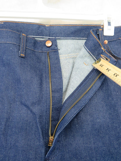 Wrangler Pro Rodeo Cowboy Cut Blue Jean 46x34 Original Fit 100% Cotton 13MWZ