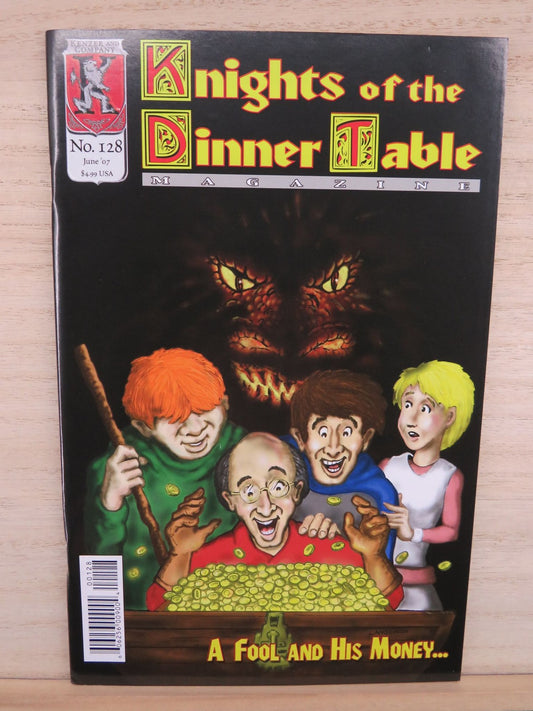 Knights of the Dinner Table Magazine #128 June 2007 - Kenzer and Company