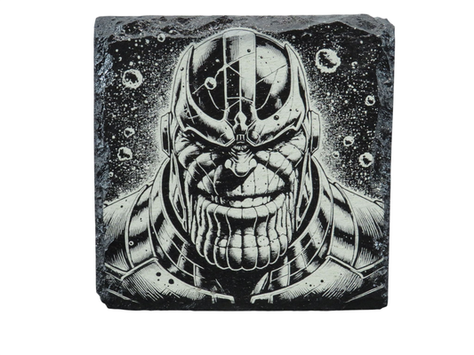 Laser Engraved Slate Coaster - MV15