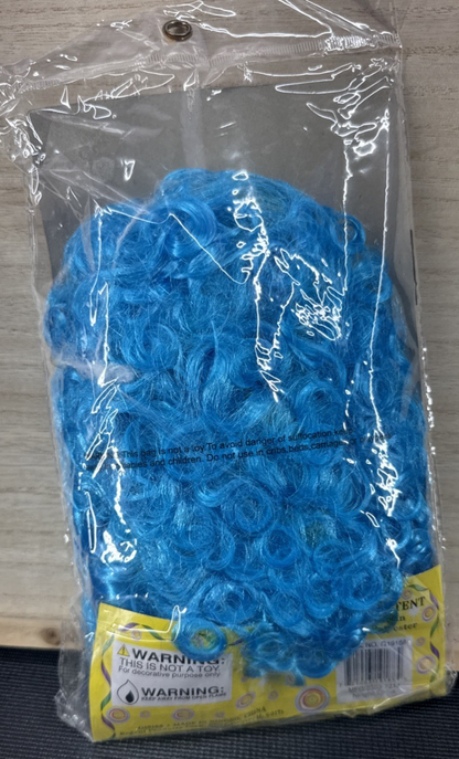 Clown Wig Ages 12+ - Blue