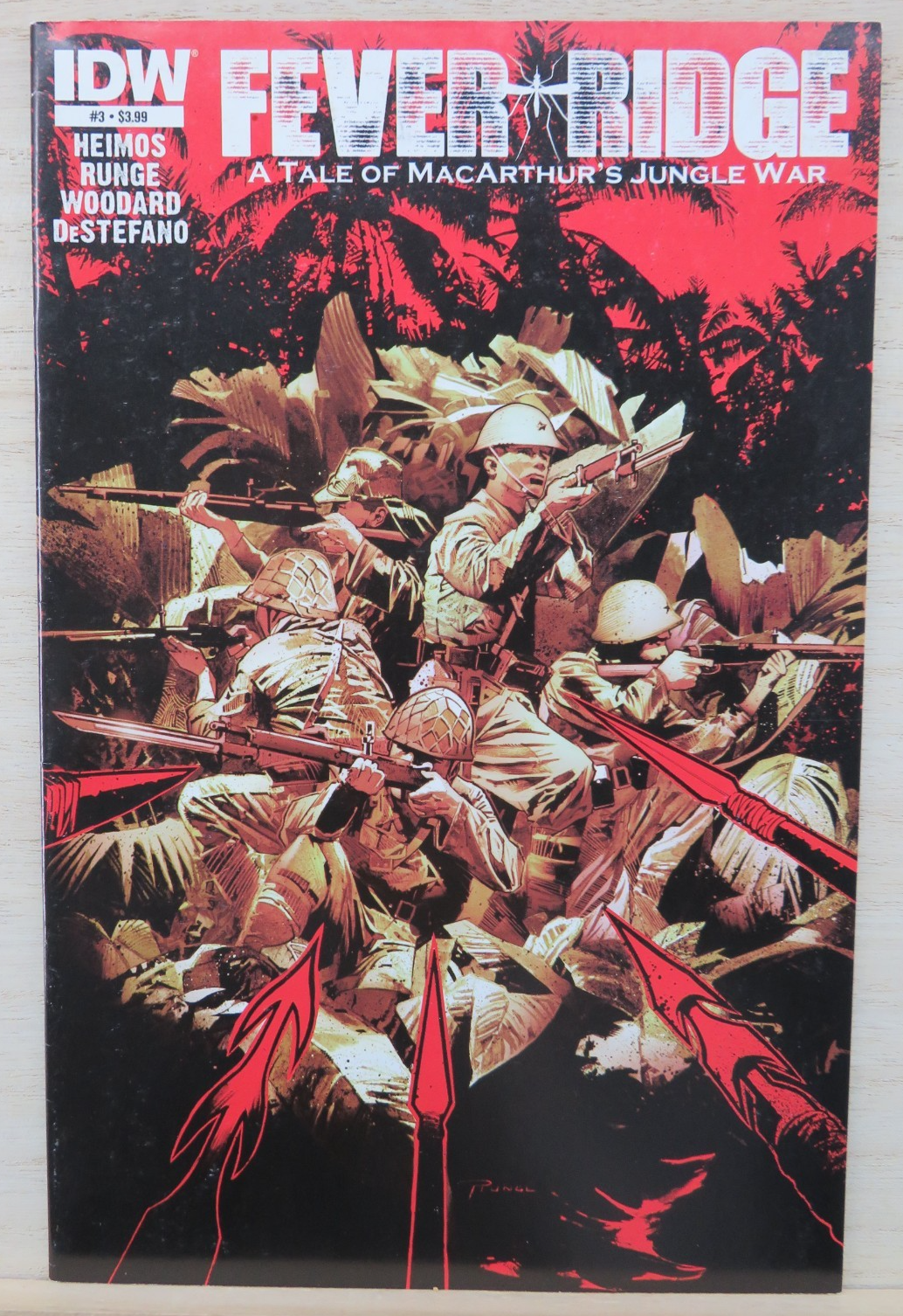 Fever Ridge A Tale of MacArthur's Jungle War #3 - 2013 - IDW Comic