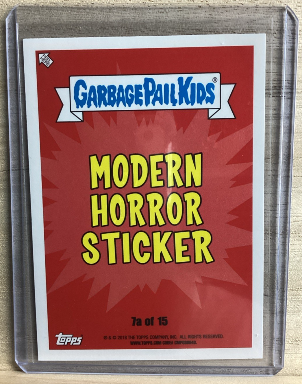 2018 Topps Garbage Pail Kids - Pig Head Ed - Green