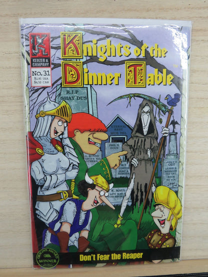 Knights of the Dinner Table #31 Dont Fear the Reaper - Kenzer & Company Comic