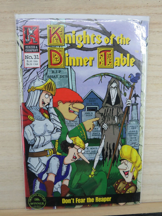 Knights of the Dinner Table #31 Dont Fear the Reaper - Kenzer & Company Comic