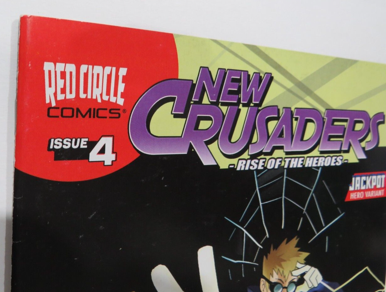 New Crusaders Rise of the Heroes #4 - Red Circle Comics - Jackpot Hero Variant