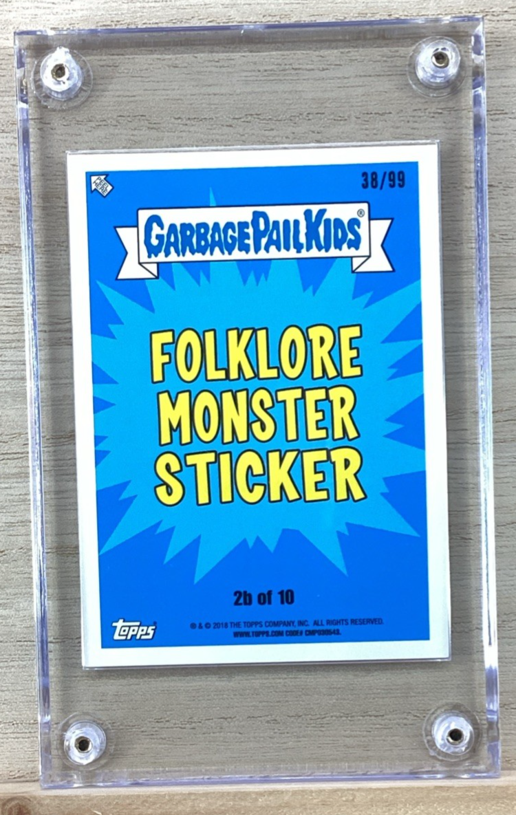 2018 Garbage Pail Kids - Goat Tucker - Blue 38/99