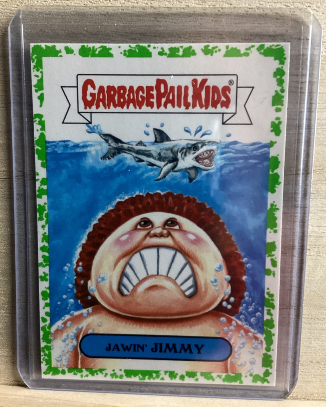 2018 Topps Garbage Pail Kids - Jawin Jimmy - Green