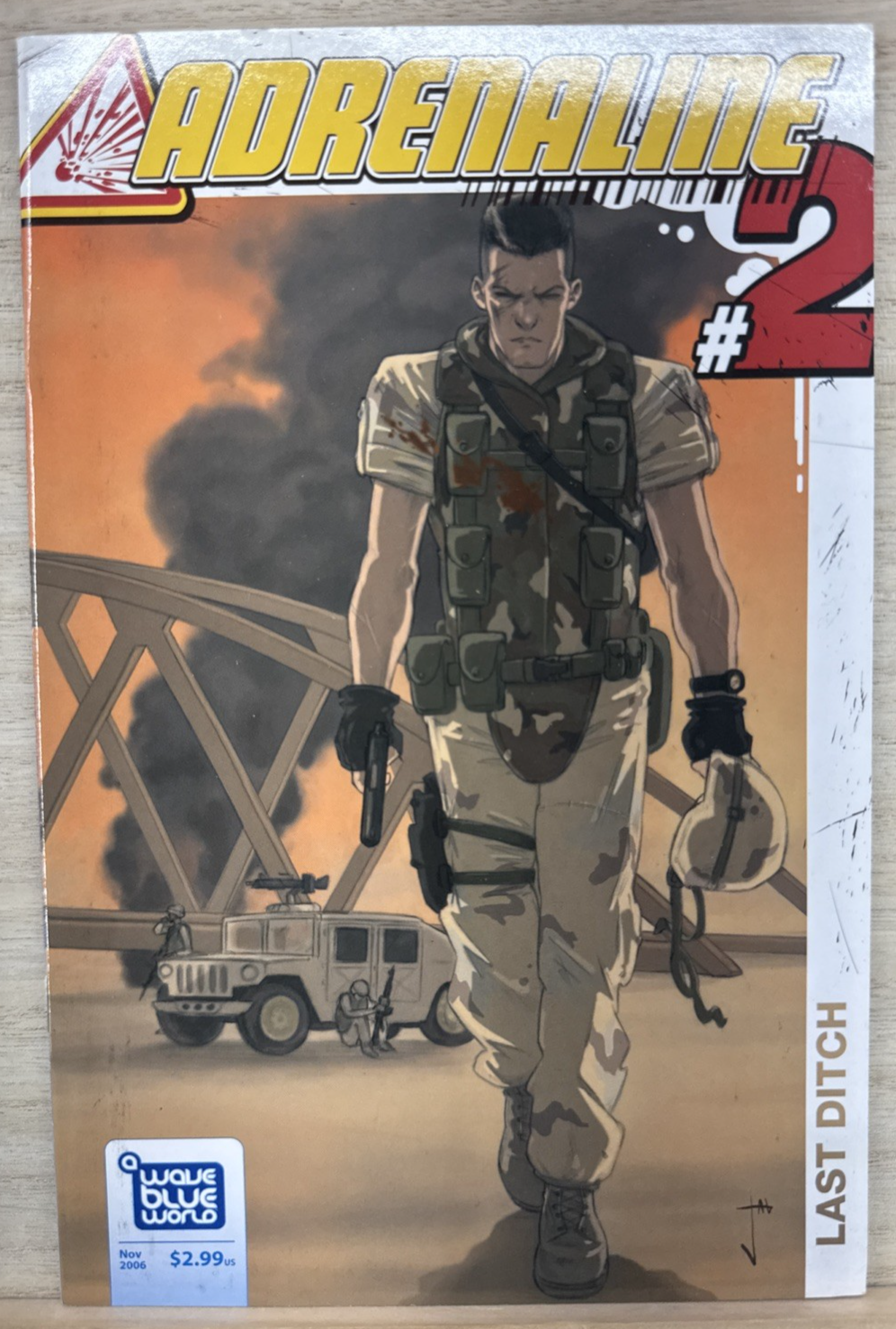 Adrenaline #2 - Wave Blue World Comics - 2006