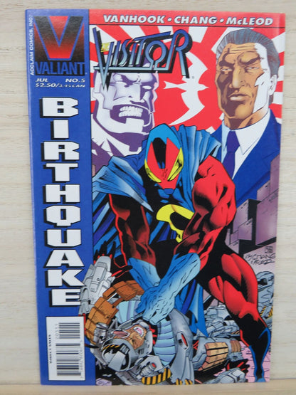The Visitor Birthquake #5 Jul 1995 - Valiant Comic