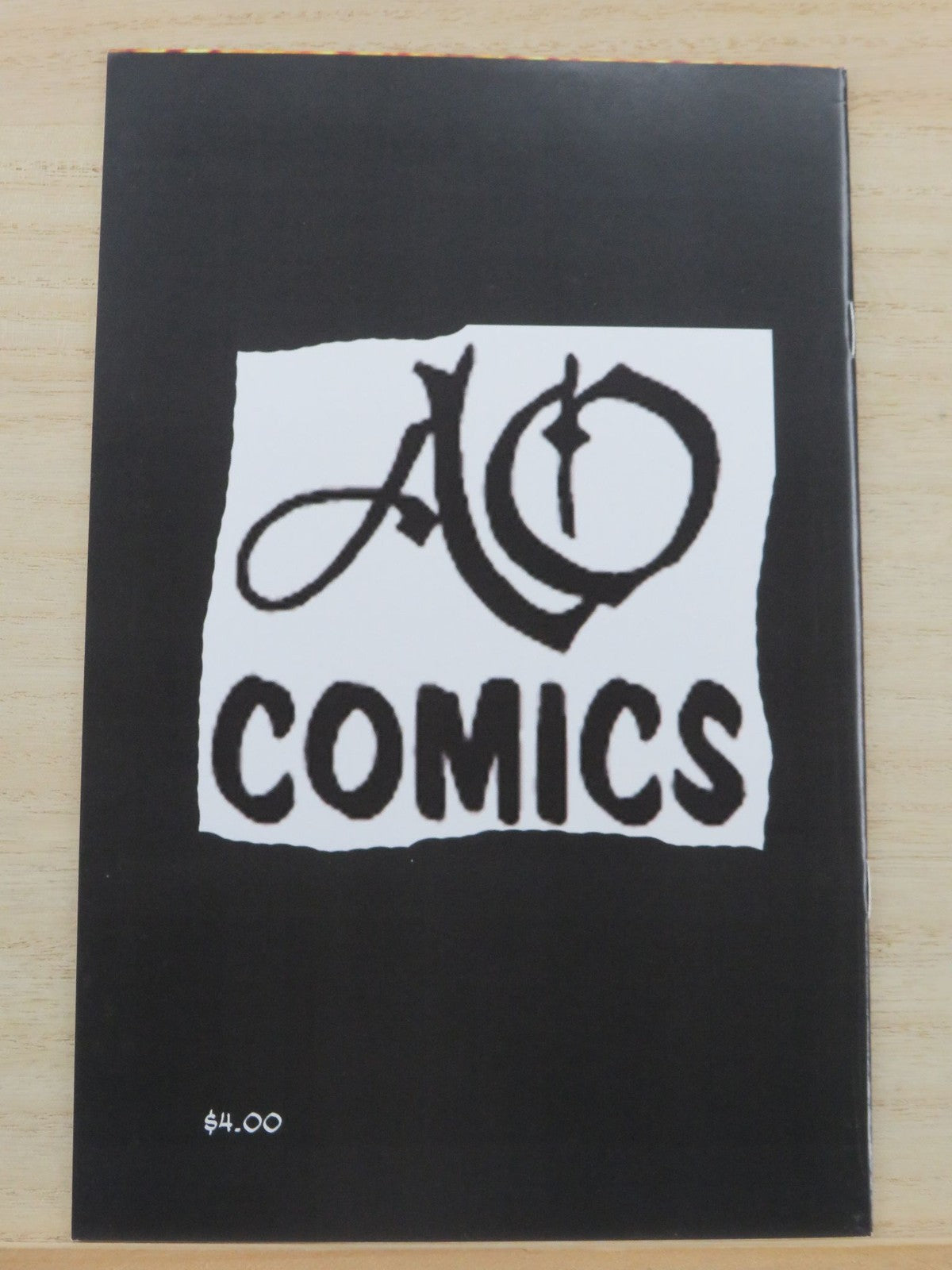 A & O Comics Botched #1 Signed - Miller vs Guerra Wrestling Red2