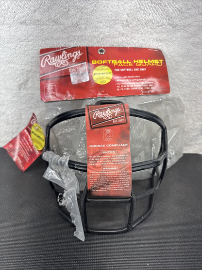 RAWLINGS SOFTBALL HELMET FACE GUARD SBRWG NOCSAE