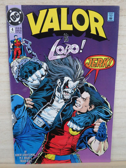 Valor vs Lobo #4 Feb 1993 - DC Comic