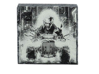 Laser Engraved Slate Coaster - BG1