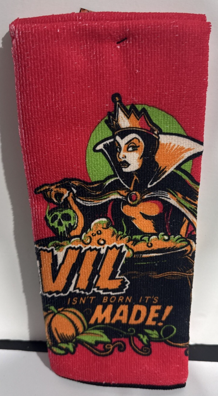 Disney Halloween Kitchen Towels - Evil Isn't Born It's Made - 2 pk