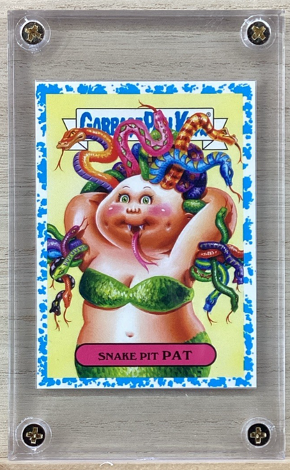2018 Topps Garbage Pail Kids - Snake Pit Pat - Blue 16/99
