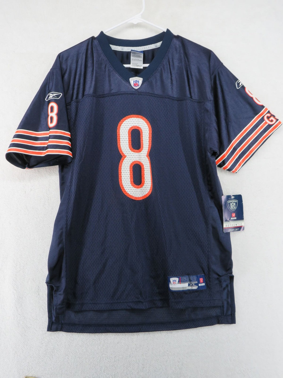 Chicago Bears Reebok NFL Jersey - Youth's XL 18-20 - #8 Rex Grossman0