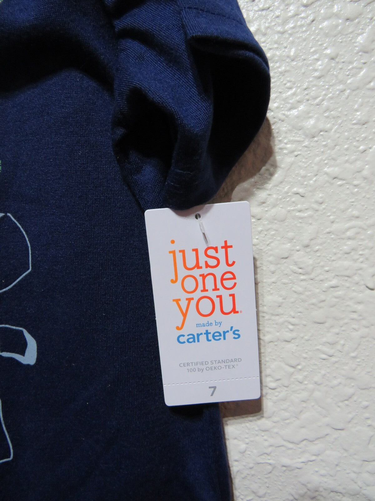 Just One You by Carter's 3pc Dinosaur Pajama Set - Size 7