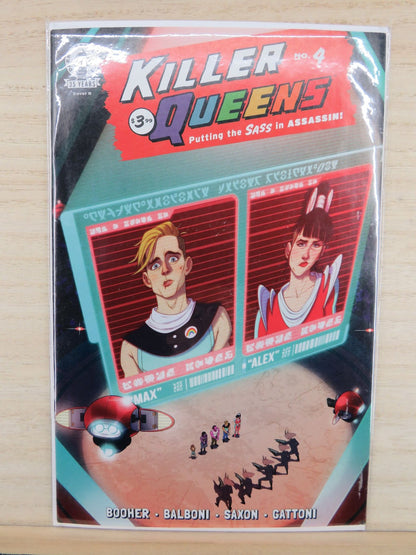 Killer Queens #4 - Dark Horse Comic - Cover B