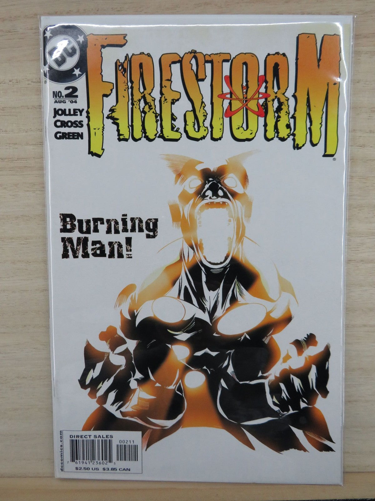 Firestorm #2 August 2004 Burning Man! - DC Comic