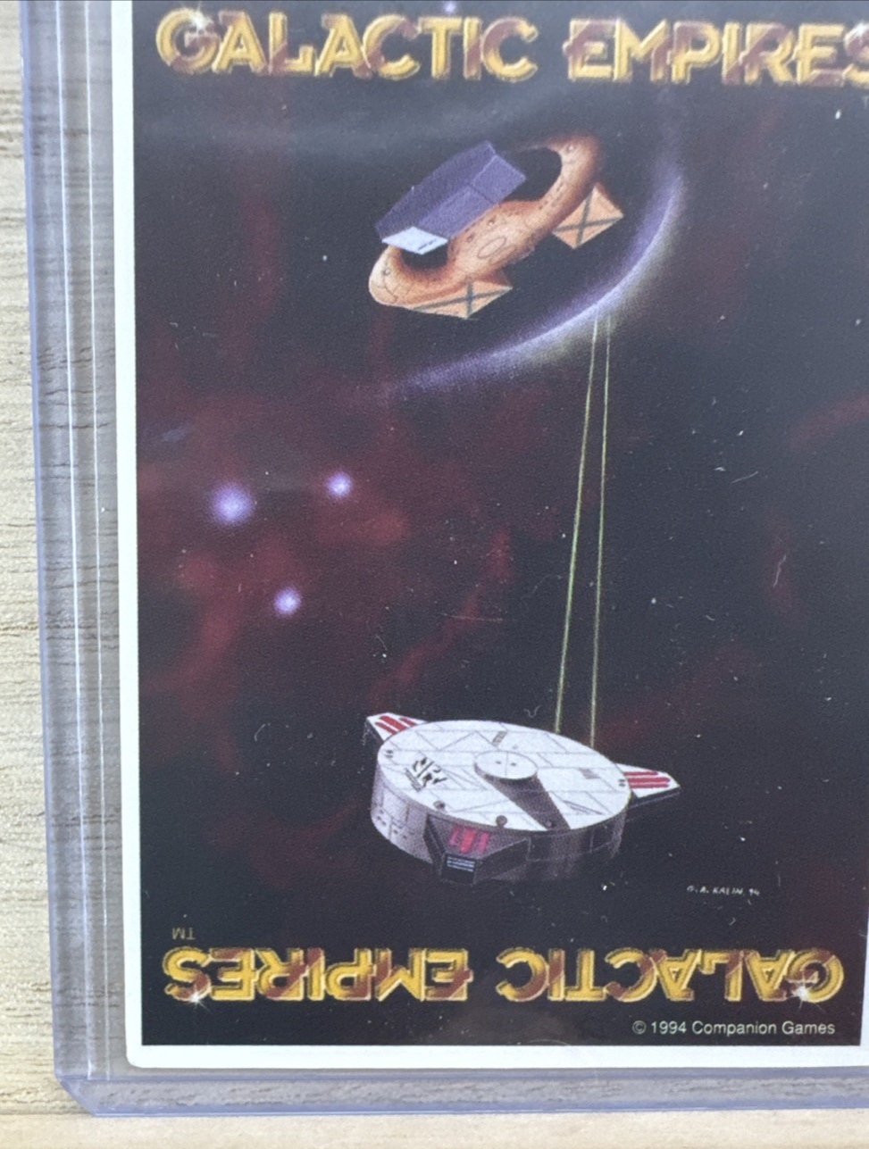 O4 Mutiny Ship Galactic Empires CCG 1995