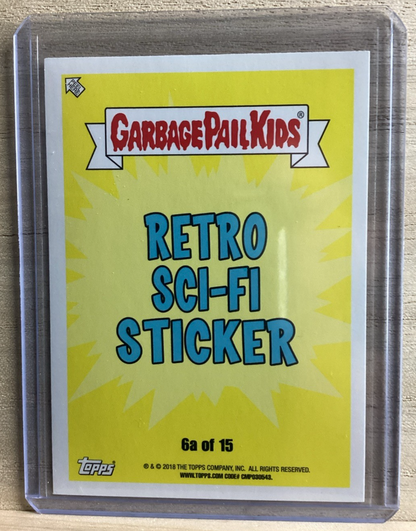 2018 Topps Garbage Pail Kids - This Island Earl - Green