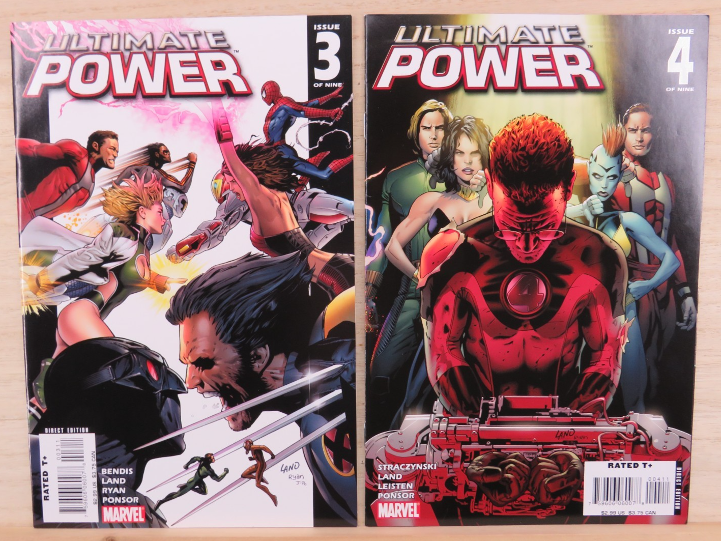 Ultimate Power #1-9 - Complete Set - Marvel Comics - 2006