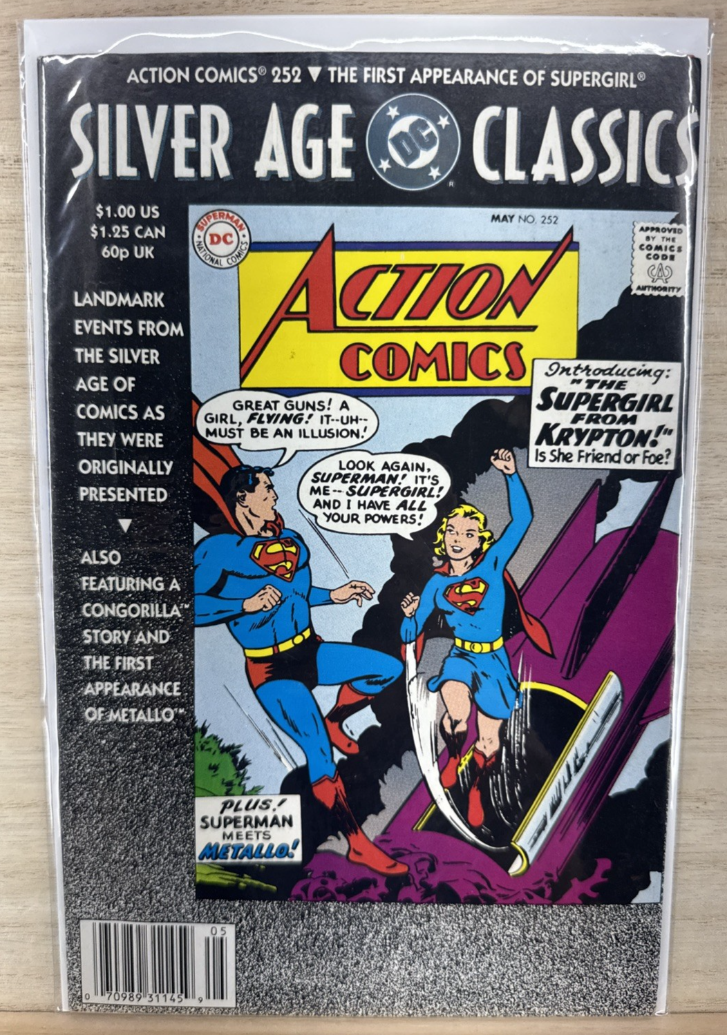 DC SILVER AGE CLASSICS - ACTION COMICS #252 May