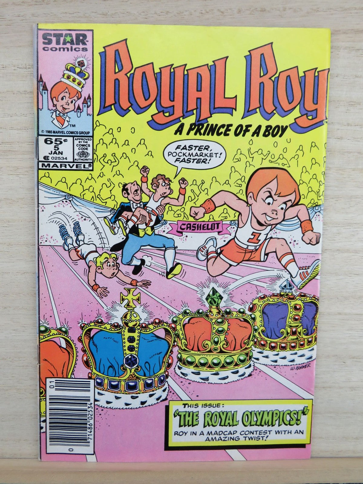 Royal Roy #5 Jan 1985 A Prince of a Boy - Star Comics