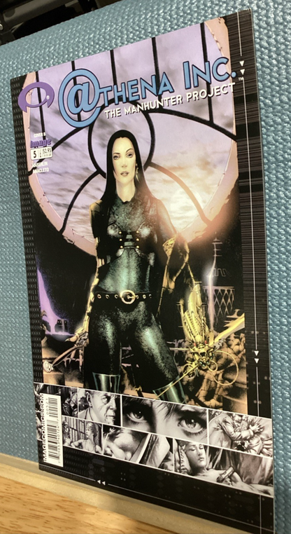 Athena Inc. Manhunter Project #5 Cover B - Image Comic - 2002