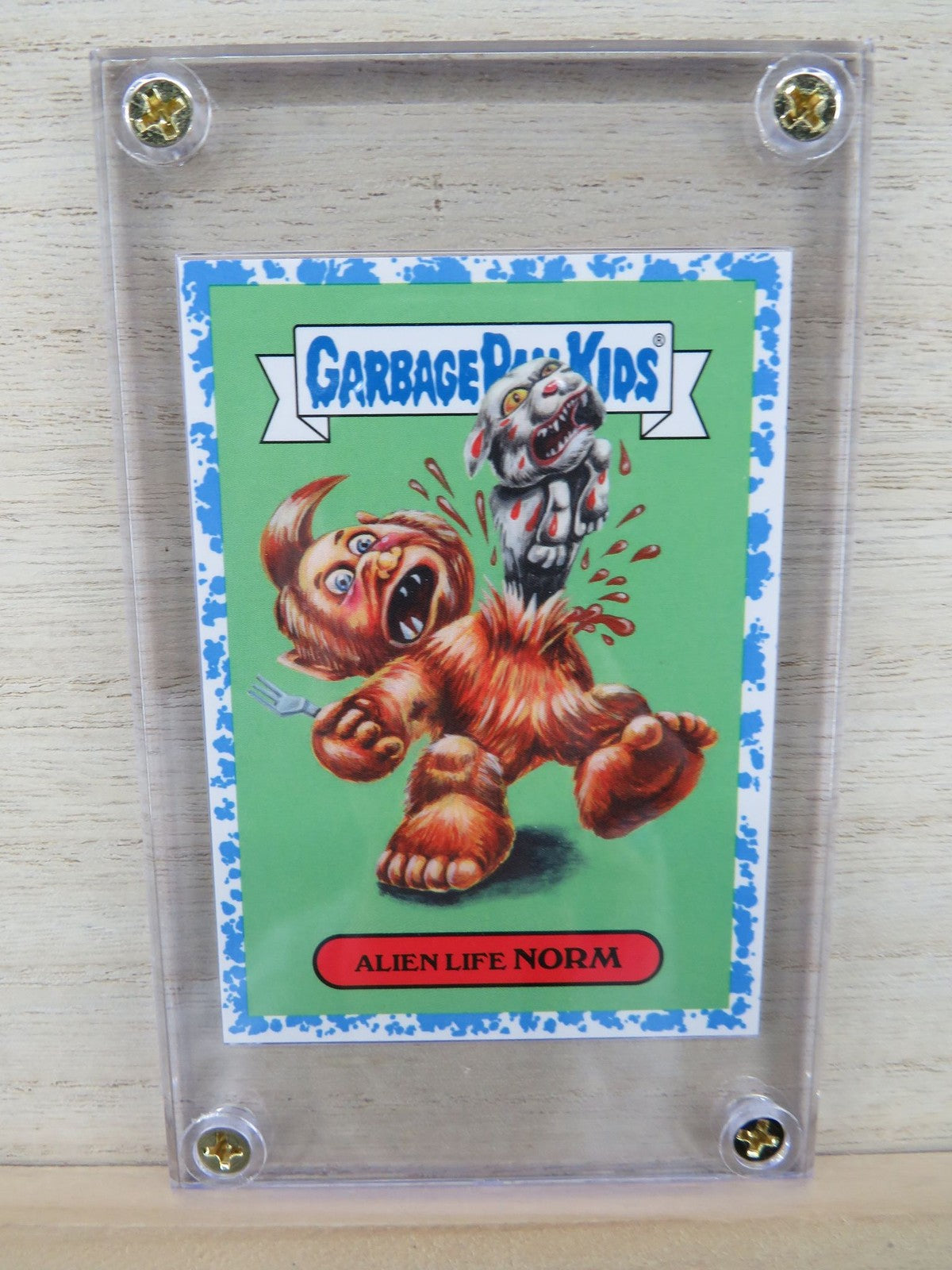 2018 Topps Garbage Pail Kids - Alien Life Norm - Green 53/99