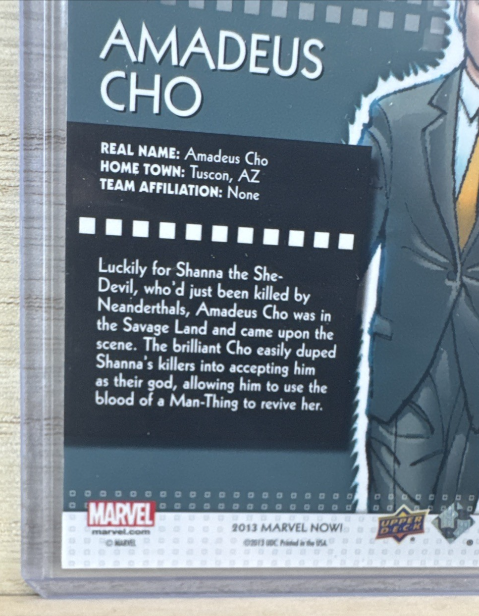 2013 Upper Deck Marvel Now SILVER - #2 Amadeus Cho