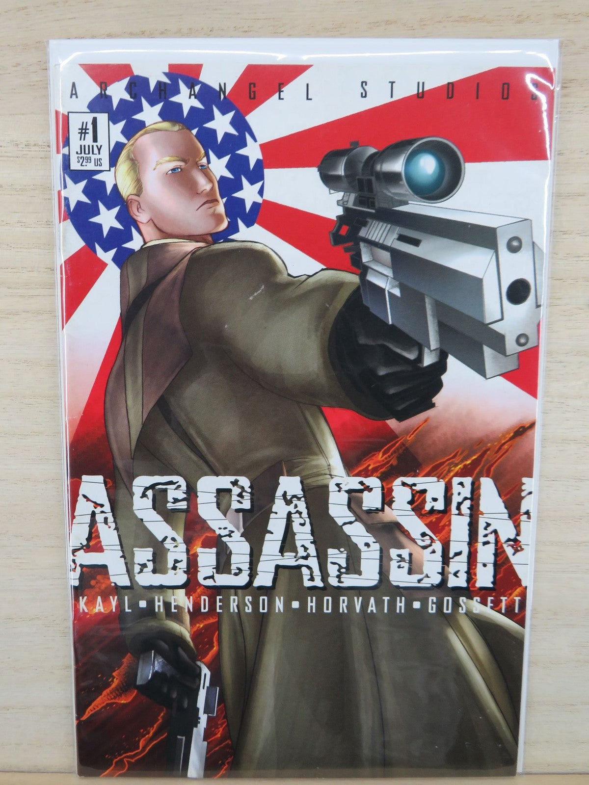 Assassin #1 July - Archangel Studios Comic - 2003