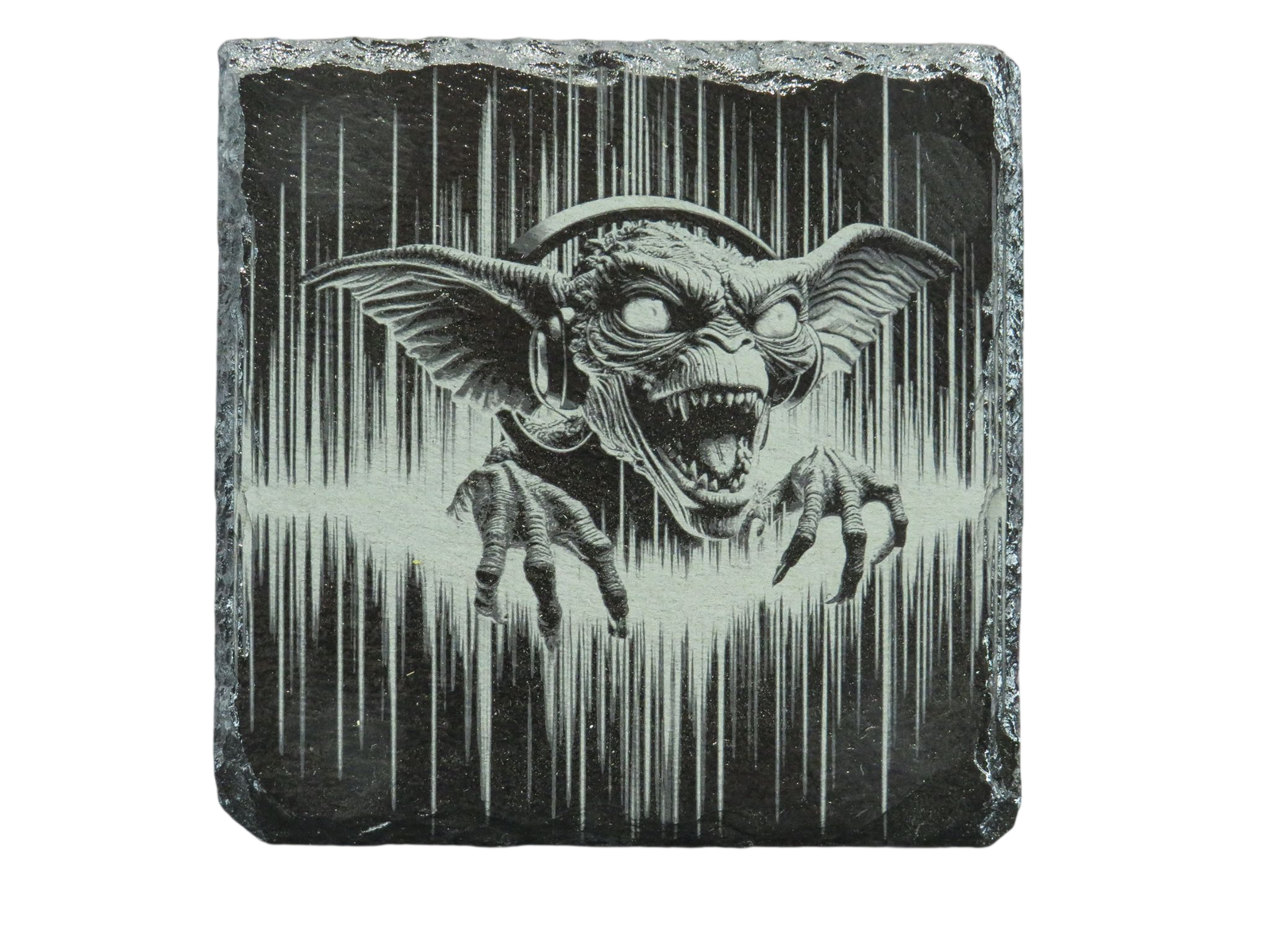 Laser Engraved Slate Coaster - GR3