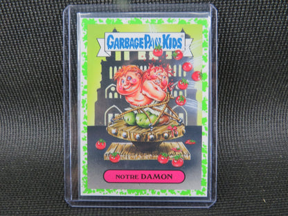 2019 Topps Garbage Pail Kids Retro Horror - Notre Damon #4a - Green0