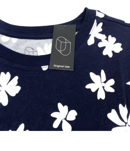 Original Use - Size XXL Crew Neck Short Sleeve T-Shirt Floral Navy