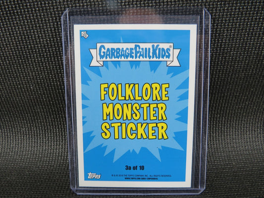 2018 Topps Garbage Pail Kids Jessy Devil Folklore Monster #3a of 10 - Black1