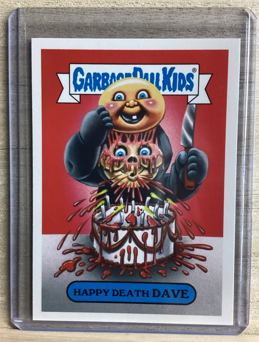 2018 Topps Garbage Pail Kids - Happy Death Dave