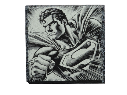 Laser Engraved Slate Coaster - DC2