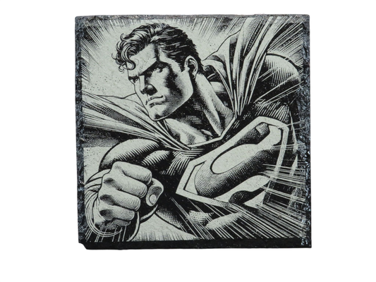 Laser Engraved Slate Coaster - DC2