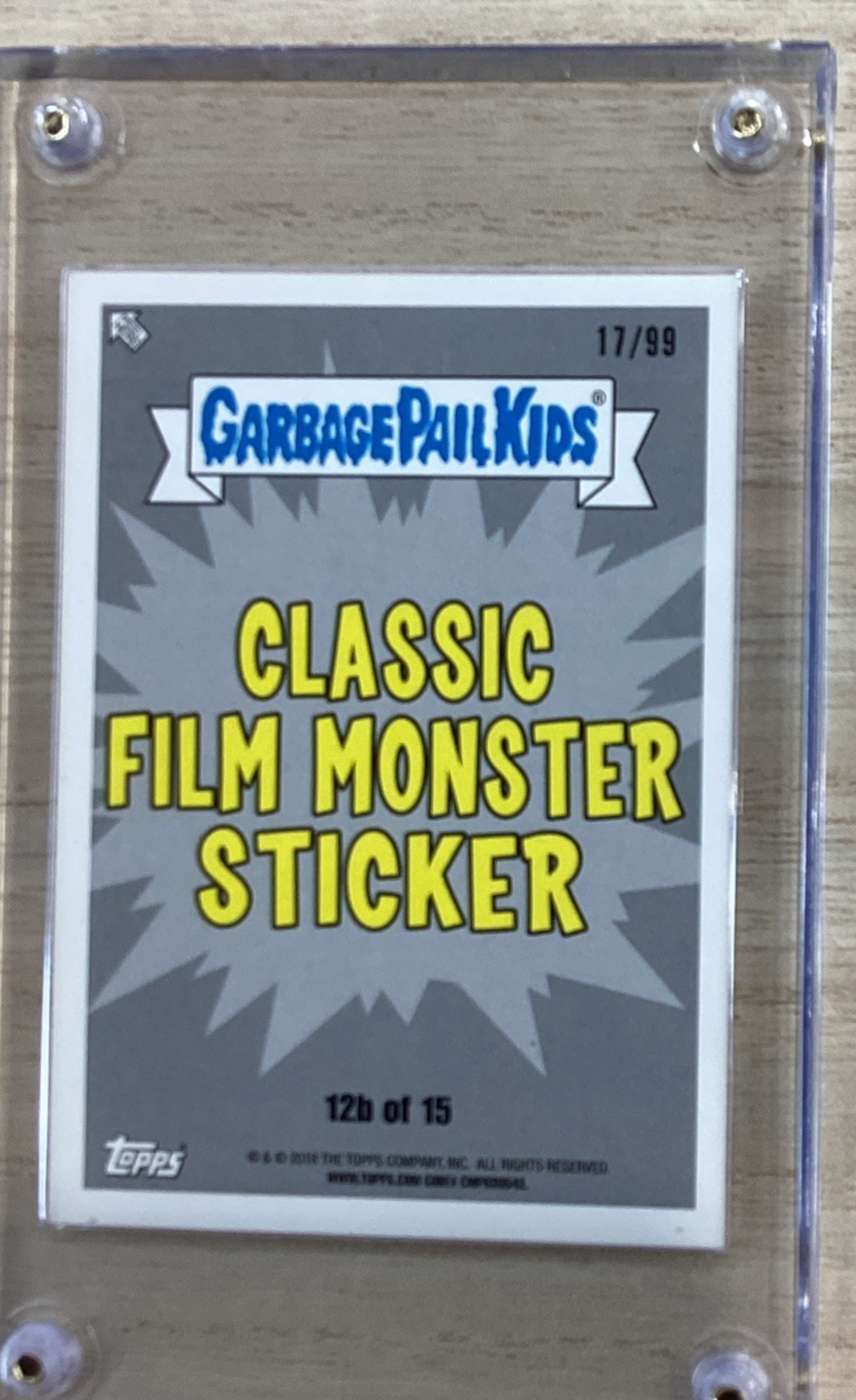 2018 Topps Garbage Pail Kids - Mashed Upton - Blue 17/99