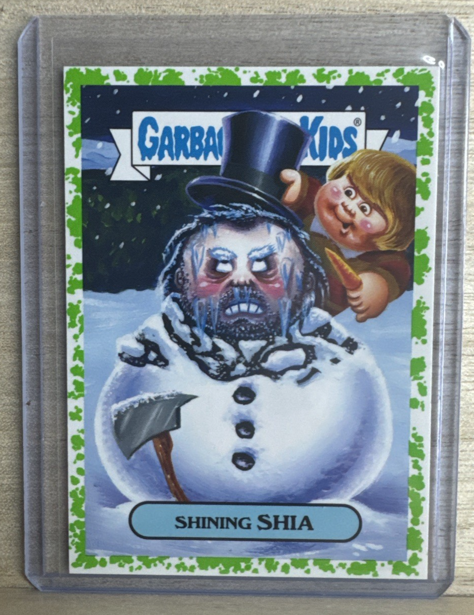 2018 Topps Garbage Pail Kids - Shining Shia - Green