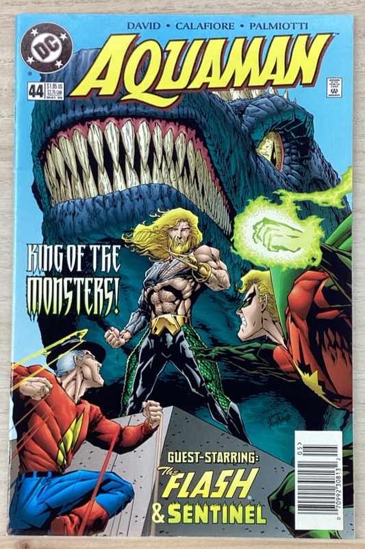 Aquaman #44 - DC Comic - 1998 Flash & Sentinel
