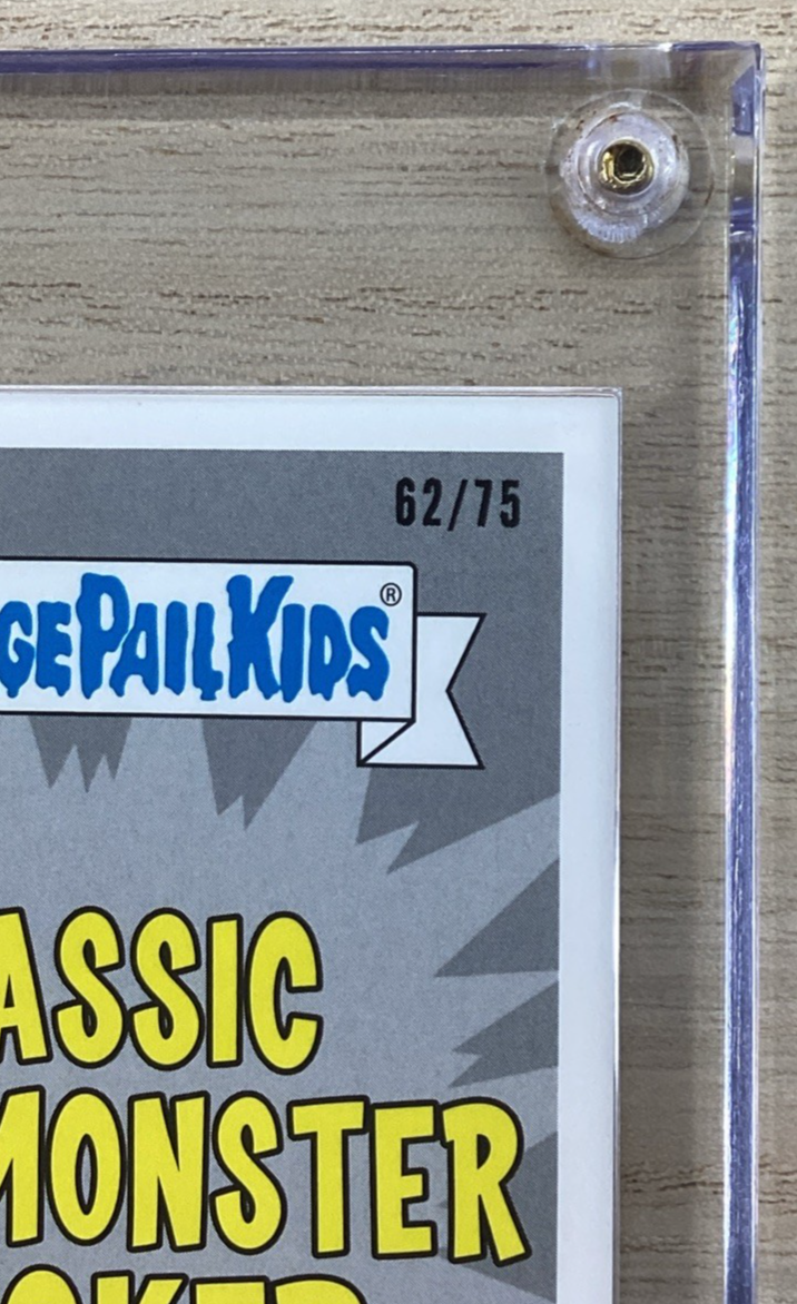 2018 Topps Garbage Pail Kids - Nick Nails - Red 62/75