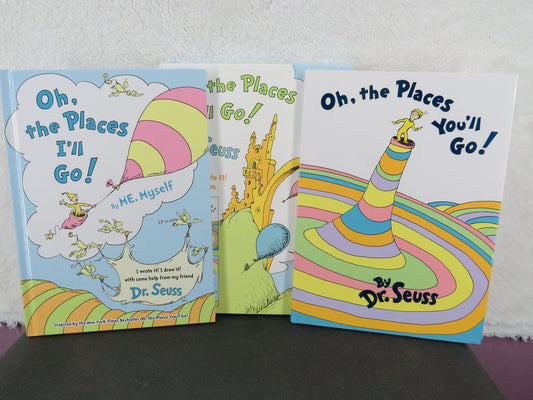 Dr. Seuss 2 Books: Oh The Places You'll Go Read It! Write It! Collection