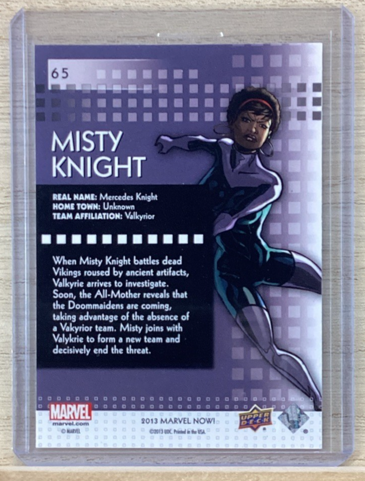 2013 Upper Deck Marvel Now SILVER - #65 Misty Knight
