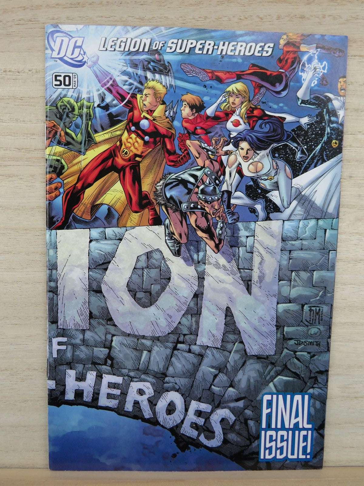 Legion Of Super-Heroes #50 Mar 2009 Final Issue - DC Comics