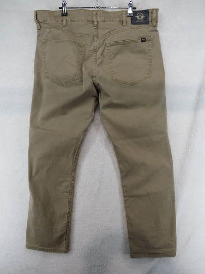Dockers Pants Mens 38x30 Straight Khaki JeanCut Chino Casual Flat Front