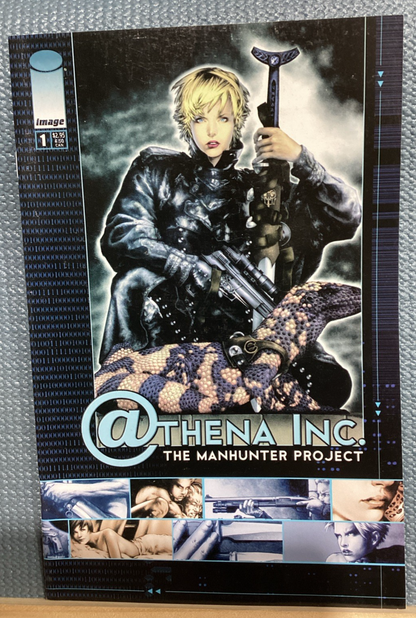 Athena Inc. The Manhunter Project #1 - Image Comics - 2002